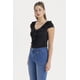 thumbnail image 2 of Polera Mujer Con Vuelos Negro, 2 of 4