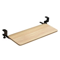Magideal - Bandeja Grande Para Debajo De La Mesa De La Computadora, Extraíble, Cajón De La Computadora, Soporte Para Computadora Portátil , Color De La Madera