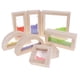 thumbnail image 2 of Ni?os Montessori Juguete De Madera Arco Iris Bloques De Sonido Buliding Stacking Toy, 2 of 5