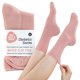 thumbnail image 1 of Calcetines Not Just a Sock talla única color rosa arcilla tenue, 1 of 7