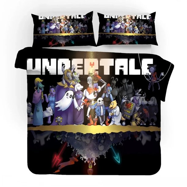 Game Undertale Sans Bedding Set Bedroom Decor High Quility Duvet Cover Home Textile Quilt Cover for Boy Girl Children Gifts Bed Sheets