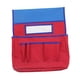 thumbnail image 2 of Asiento Escolar, Silla, Bolsillo De Almacenamiento, Etiqueta Con Nombre De Estudiante Para Campamento, Guardería, Aula, Azul Y Rojo, 2 of 3
