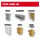 thumbnail image 2 of Milwaukee Sierras Copa Para Metal Y Madera 14 Pieza, 2 of 3