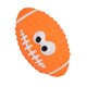 thumbnail image 1 of Perro Juguete Para Masticar Goma Resistente A Las Mordeduras Pelota Chirriante Juguete Para Morder Ejercicio De Dentición Rugby Naranja, 1 of 5