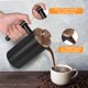 thumbnail image 3 of Prensa francesa Meelio Small de acero inoxidable negro de 350 ml, 3 of 8