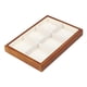 thumbnail image 3 of Joyero De Madera, Bandeja Organizadora De Pendientes De Viaje Para Exhibición De Tienda, Tienda En Casa, 6 Rejillas, 3 of 3