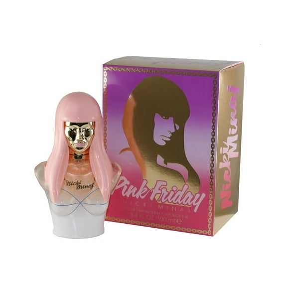 Nicki Minaj Pink Friday Eau de Parfum para Mujer, 3,4 Oz/100 ml - Primavera