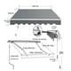 thumbnail image 2 of Toldo con Brazo Retractil 5X3 mts Gris, 2 of 2