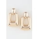 thumbnail image 1 of Pendientes Fashnzfab Shiny Modern Frame Colgantes, 1 of 4