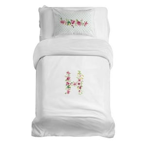 Tuyo Print - Cubreplumón Transición Letras Vintage H