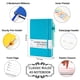 thumbnail image 2 of Cuadernos Feela A5 – Pack de 12 con Tapa Dura Rayada y Bolígrafos, 2 of 7