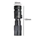 thumbnail image 5 of Monocular con zoom y prisma Bak4 de doble enfoque, de alta potencia, compacto, resistente al agua, ideal para adultos, senderismo, caza, camping, observación de aves, el mejor regalo para hombres., 5 of 8
