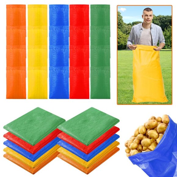 Bolsa para carrera de sacos LOVYNO 74x99 cm Pack de 20 multicolor