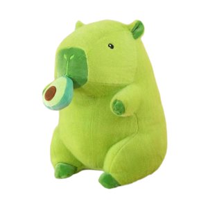 Bothyi - Peluche De Capibara, Divertido Animal De Peluche Para La Familia, Adultos, Niños Y Niñas, Aguacate, 40 Cm