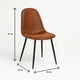 thumbnail image 4 of Silla Spoon Ecocuero vintage café oscuro, 4 of 7