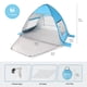 thumbnail image 2 of Carpa de playa TOBTOS UPF 50+, plegable, UV, para 2 a 3 personas, 2 of 7