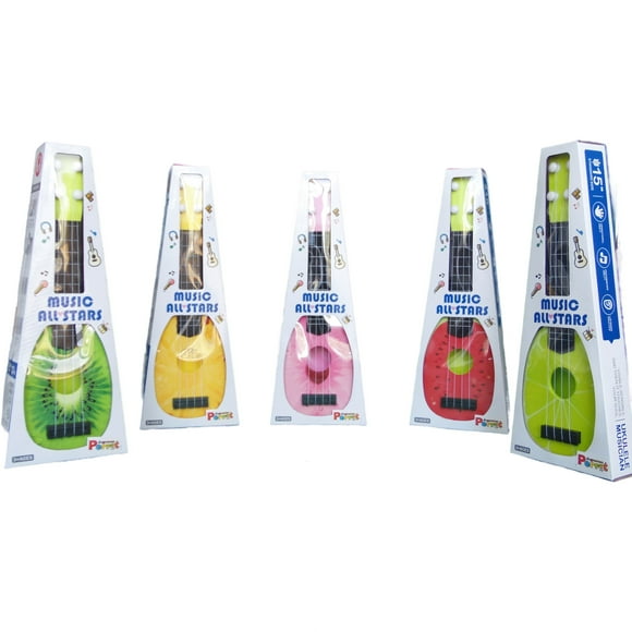 Guitarra En Forma De Fruta Diferentes Colores