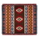 thumbnail image 1 of Manta De Tiro, Alfombrilla De Picnic, Regalos, Tejida, Vintage, Lavable, Para Silla De Parque, Rojo Y Marrón, 1 of 1