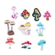 thumbnail image 2 of 10 piezas de parches de setas para planchar, parches de impresión de insignias, parches bordados, pegatinas de tela para sombrero, manualidades, bolsa, 2 of 5