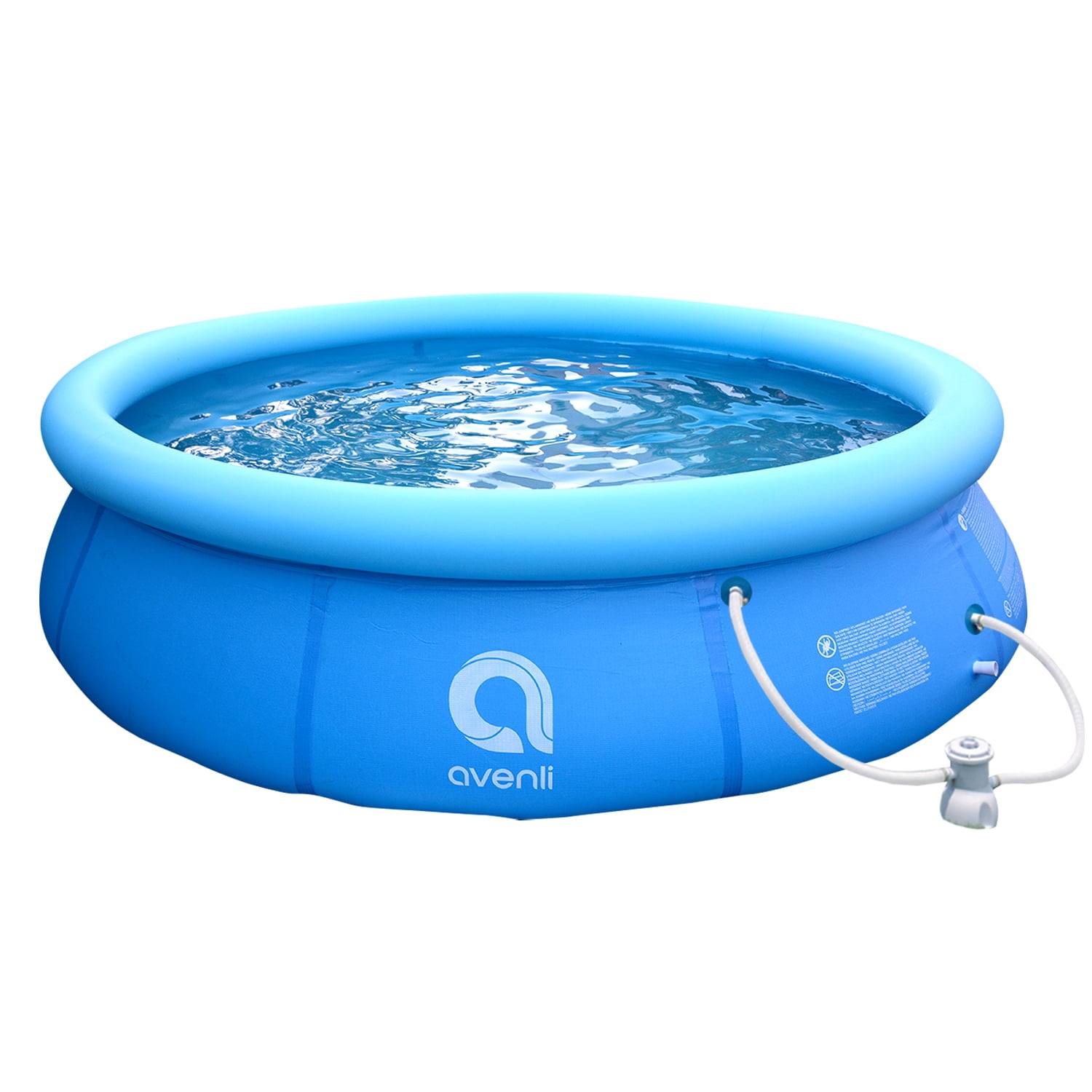 Avenli - Piscina Inflable Con Filtro 2074l 63x240cm Celeste