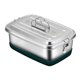 thumbnail image 3 of Caja De Almuerzo De Acero Inoxidable 304 Bento Fiambrera Recipiente De Comida 2000ml 2 Tier 3, 3 of 5