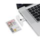 thumbnail image 3 of Dispositivo de seguridad USB SmartFold tipo A IDENTIV SCR3500A, 3 of 7