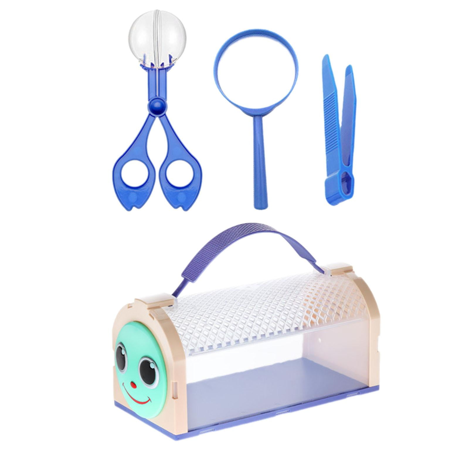 Bothyi - Kits De Atrapa Insectos, Juegos Educativos Para Niños, Kits De Captura De Insectos Para Niños, Niñas Y Niños, Color Azul