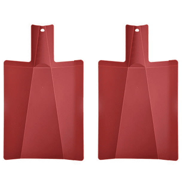 Tabla de cortar de plástico plegable - Tabla de cortar y tapete de preparación de cocina