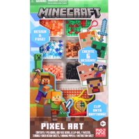 Set Pixel Art Tara Toys Minecraft Con 800 Cuentas Para Niños