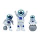 thumbnail image 2 of 3 Uds Estatuas De Astronauta Adornos De Astronauta Para Decoración De Tartas Manualidades Azul, 2 of 5