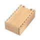thumbnail image 4 of Estuche Rodante De Madera De Dados De Bambú Para Jugadores De Juegos De Rol De Juegos De Mesa Jagged, 4 of 5