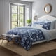 thumbnail image 2 of Juego de Edredón Laura Ashley Queen Branch Toile Azul Algodón, 2 of 9