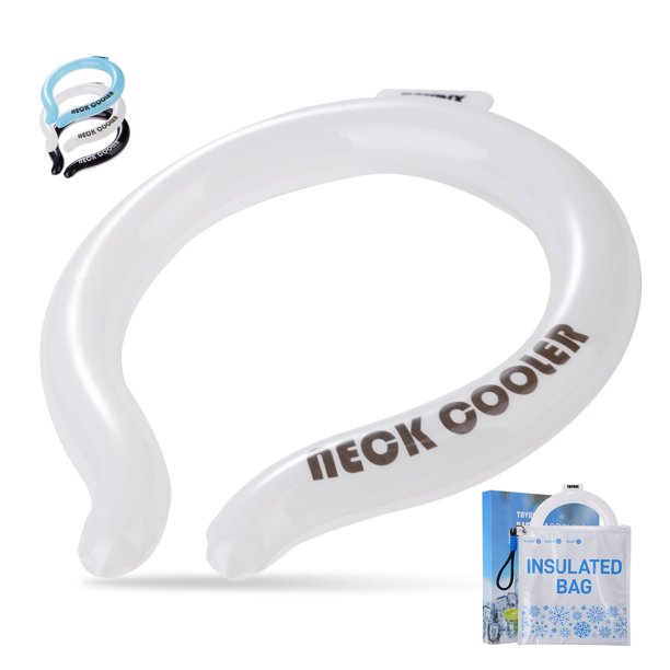 Tubo de enfriamiento de cuello TAVRIX, anillo de hielo reutilizable con bolsa aislante