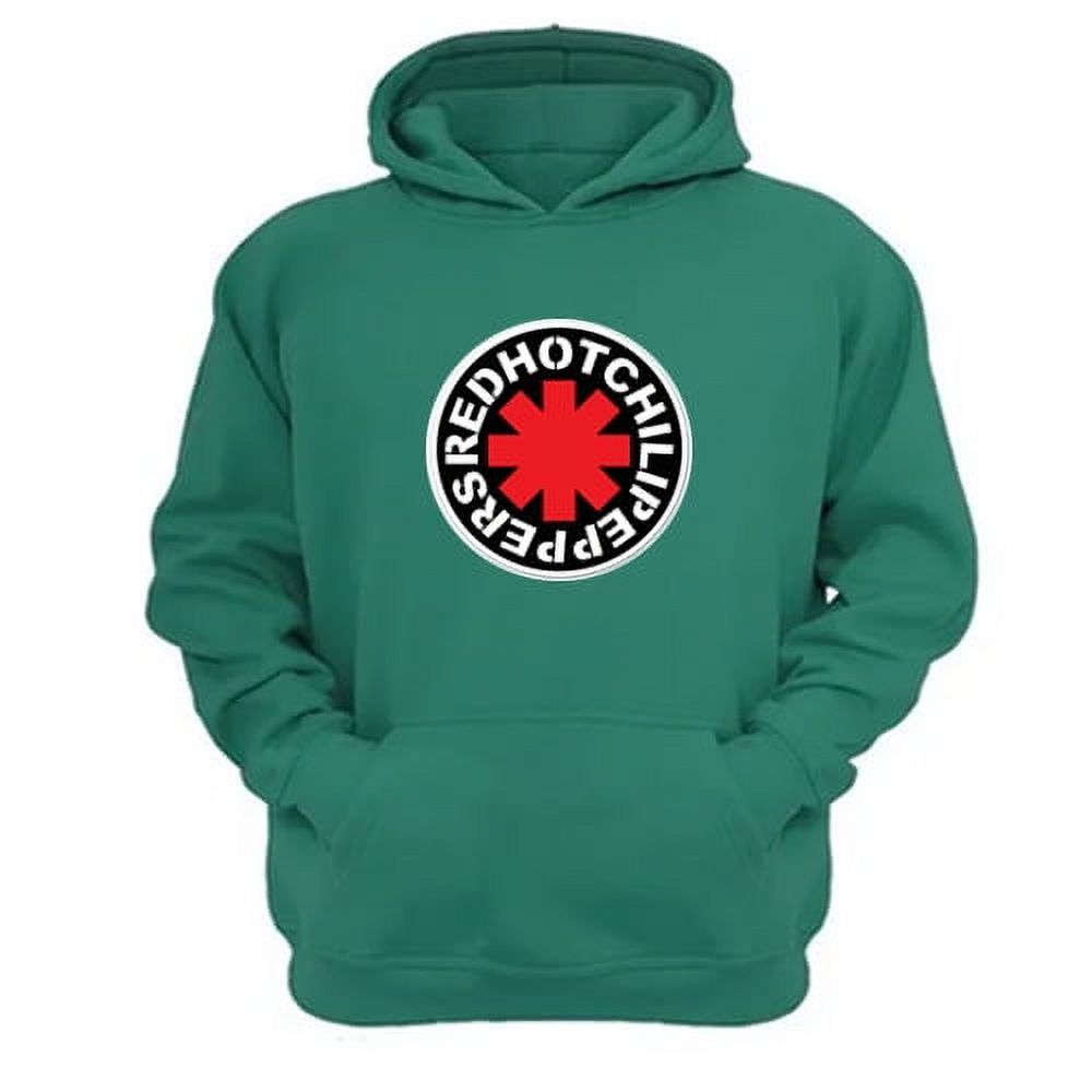 Genérico - Polerón Canguro Red Hot Chili Peppers Verde Aguamarina Talla Xs Unisex