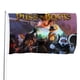 thumbnail image 1 of El Gato con Botas Bandera impresa con temática, regalo perfecto para fanáticos, amigos y familiares, y adecuada para actividades al aire libre e interiores, decoraciones de fiesta. 90 cm × 150 cm., 1 of 6