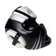 thumbnail image 3 of Casco De Boxeo Casco Portátil De Muay Thai Para Combate De Taekwondo Lucha Negro Blanco, 3 of 5