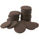thumbnail image 1 of Protectores de fieltro redondos SOFTTOUCH de 1.5 cm, uso rudo (paquete de 24), 1 of 6