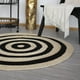 thumbnail image 3 of Alfombra redonda Yute Delhi 120CM-04, 3 of 4
