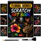 thumbnail image 1 of Libro de Arte Rasca y Revela Tip Perk – Serie Floral de 10 Páginas, 1 of 9