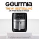 thumbnail image 2 of Freidora Gourmia GAF826 de 8 litros, capacidad XL, 12 presets, color negro, 2 of 7
