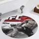thumbnail image 5 of UFC Alfombra Redonda de Felpa Coral, Antideslizante, No Desprende Pelusas, Lavable y Duradera para Salón, Dormitorio y Habitación de Niños 60cm, 5 of 6