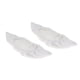 thumbnail image 3 of Patines De Hockey Sobre Hielo Fundas De Cuchillas De Felpa Soakers Guards Blanco XL, 3 of 5