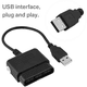 thumbnail image 5 of Adaptador de controlador de Playstation 2 a USB para Playstation 3 y PC Cable conversor para usar con convertidor de juegos de PS2 a PS3, 5 of 8
