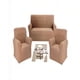 thumbnail image 2 of Juego De Fundas De Sofa Cuadrille 3+1+1 Color Café Claro, 2 of 4