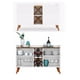 thumbnail image 4 of Mueble Buffet Aparador Bar Blanco MDP 77x119.2x37.8 cm Be Design, 4 of 5
