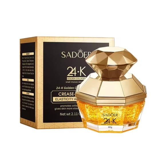 Crema Facial Colageno 24k Gold Antiedad 60g Crema Dorada