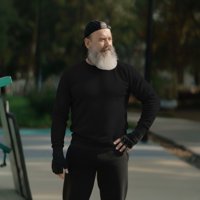 T-World - Polerón Unisex Algodón Afranelado Básico Antipilling Negro