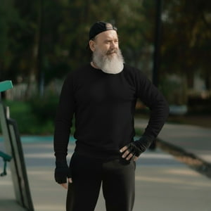 T-World - Polerón Unisex Algodón Afranelado Básico Antipilling Negro