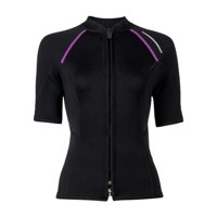 Magideal - Traje De Neopreno Para Mujer, Parte Superior, Para Buceo, Piragüismo, Surf, Chaqueta Con Cremallera Frontal Para Mantener El Calor, Kayak Sg