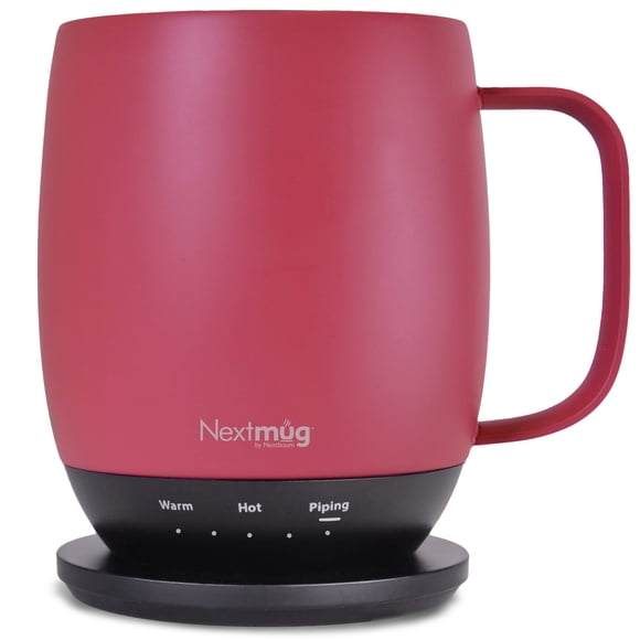 Taza de café Nextmug con temperatura controlada, autocalentable, 400 ml